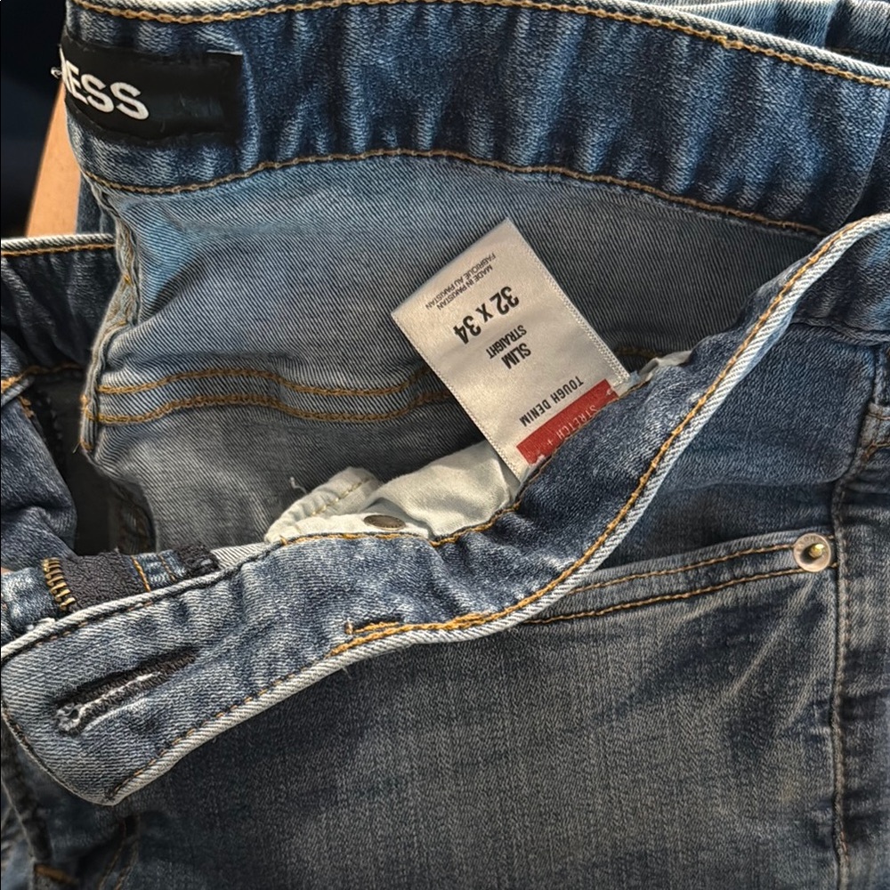 Express Light Blue TOUGH DENIM Jeans